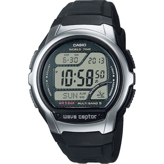 Casio WV-58R-1AEF Wave Ceptor Radio Controlled Watch with Resin Strap