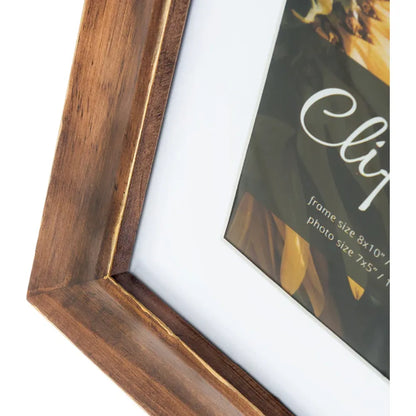 Kenro Clifton Series 6x4 Photo Frame -  Walnut Brown
