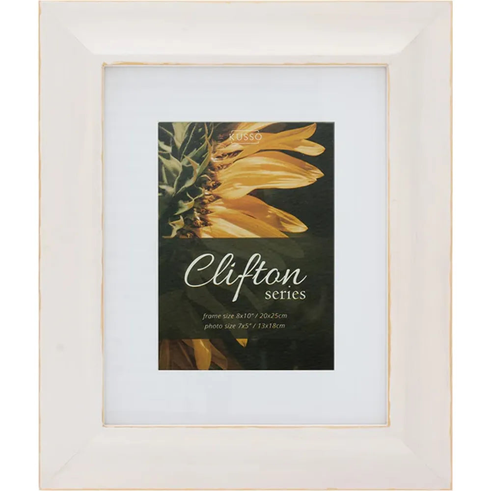 Kenro Clifton Series Photo Frame - White