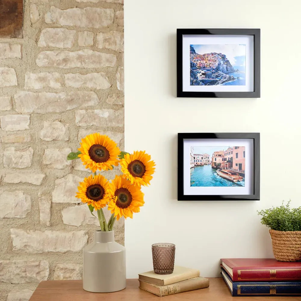 Kenro Rocco Shadow Box 4x4 Photo Frame - Black
