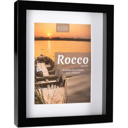 Kenro Rocco Shadow Box 7x5 Photo Frame - Black