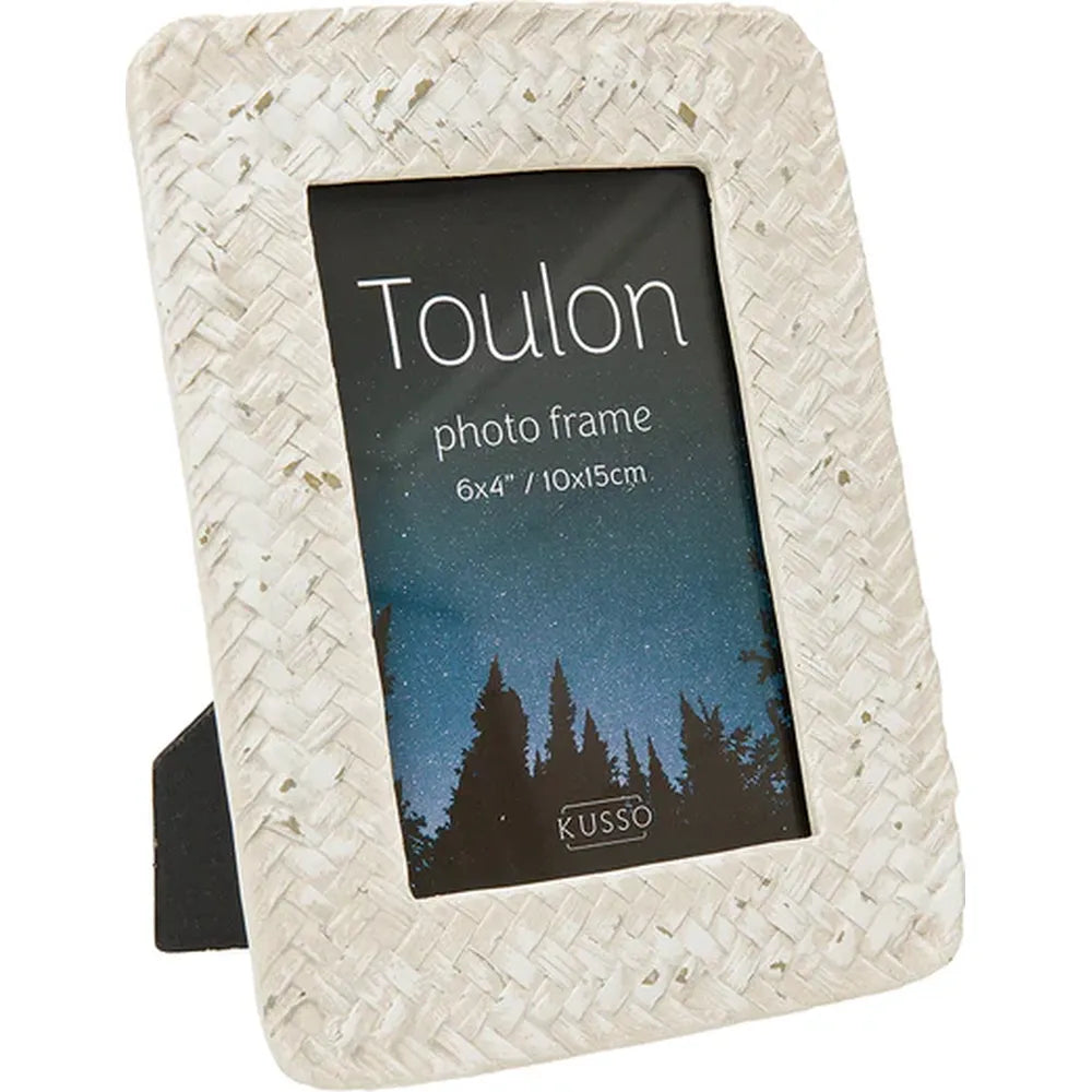 Kenro Toulon 6x4 Photo Frame - Light Grey