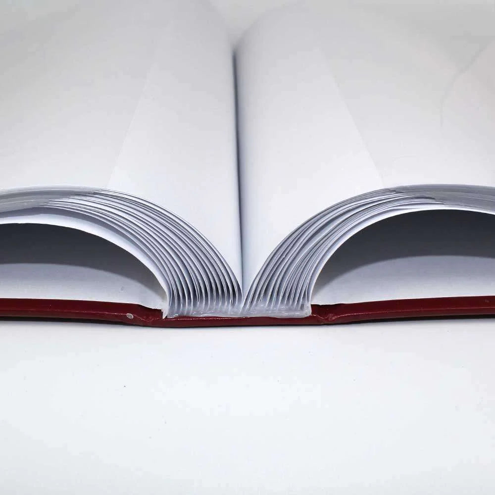 Dorr Classic Self Adhesive Refillable Burgundy Photo Album - 40 Sides Overall Size 13.25x10.5inch