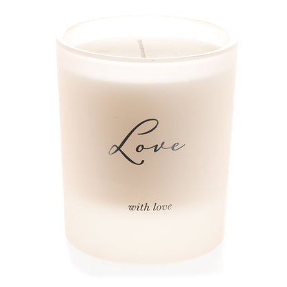 Amore "Love" Soy Wax Candle - White Blossom Jasmine & Sandalwood