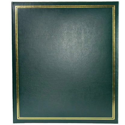 Dorr Classic A4 Slip In Photo Album, Green, Holds 100 Photos, Bookbound,