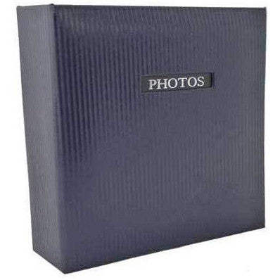 Elegance Blue Slip-In Photo Album for 200 7x5 Photos