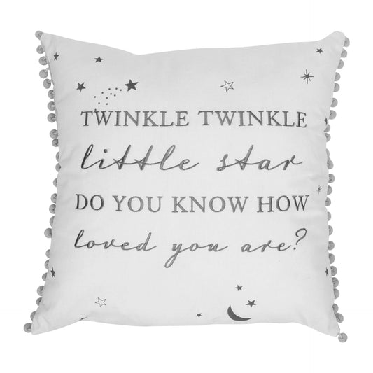 Bambino Twinkle Twinkle Linen Cushion
