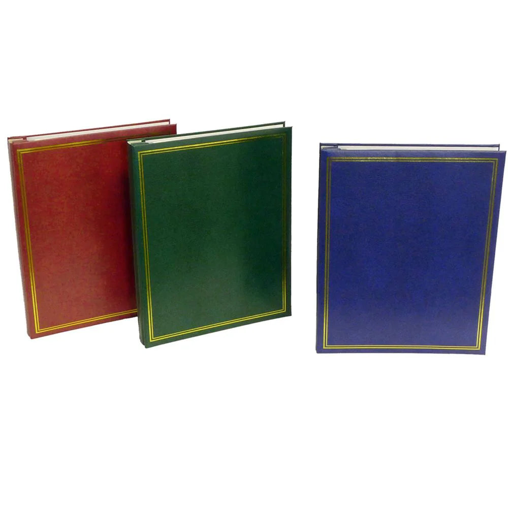Dorr Classic Self Adhesive Refillable Green Photo Album - 40 Sides Overall Size 13.25x10.5inch