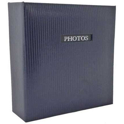 Elegance Blue Traditional Photo Album - 12.5x11.5" - 50 Sides
