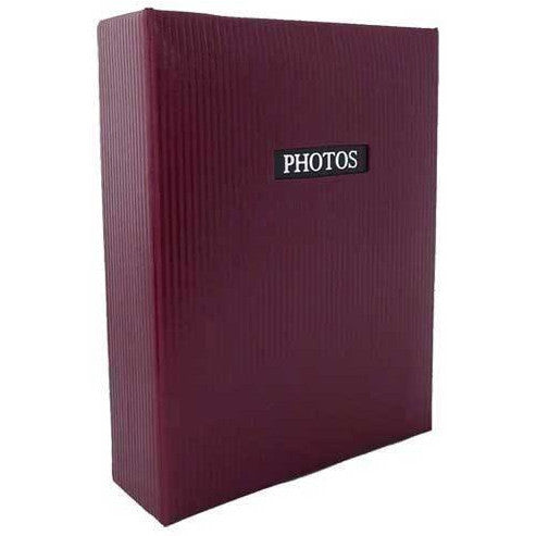 Elegance Slip-In Red Photo Album for 100 7x5 Photos