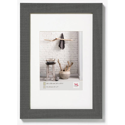 Walther Home Wooden Grey 6x4 Photo Frame