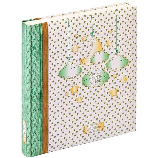Walther Little Wonder Baby Traditional Photo Album - 50 Sides