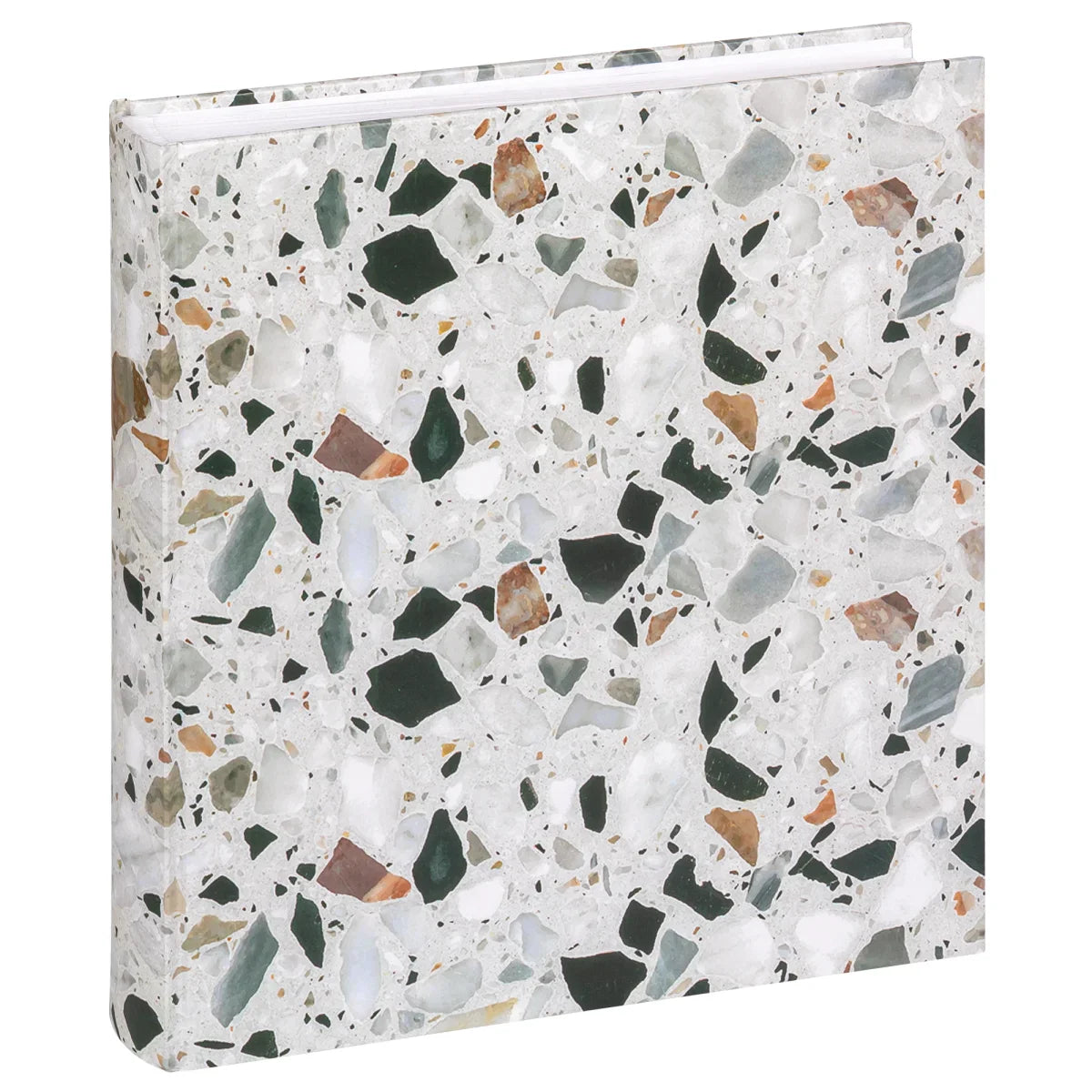 Walther Terrazzo 6x4 Slip In Stone Black Photo Album - 200 Photos