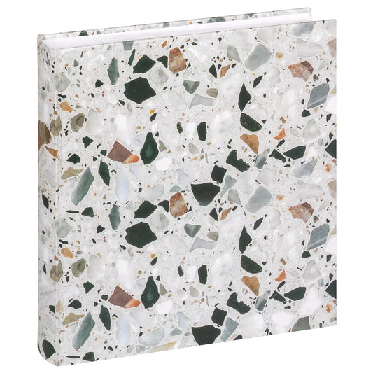 Walther Terrazzo 6x4 Slip In Stone Black Photo Album - 200 Photos