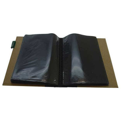 Green Earth Black Whale Mini Max 7x5 Slip-In Photo Album - 120 Photos