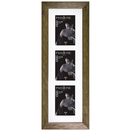 Dorr Driftwood Brown 6x4 Triple Photo Frame