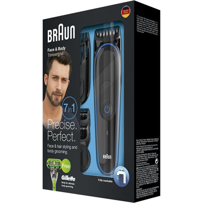 Braun 7 in 1 - Multi Grooming Kit - Hair and Beard Trimmer
