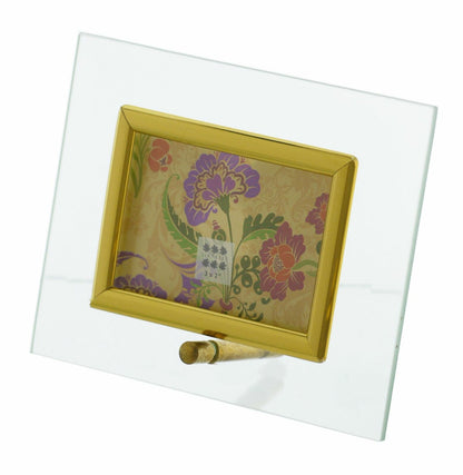 Sixtrees Flat Bevelled Glass Gold 3x2 Photo Frame