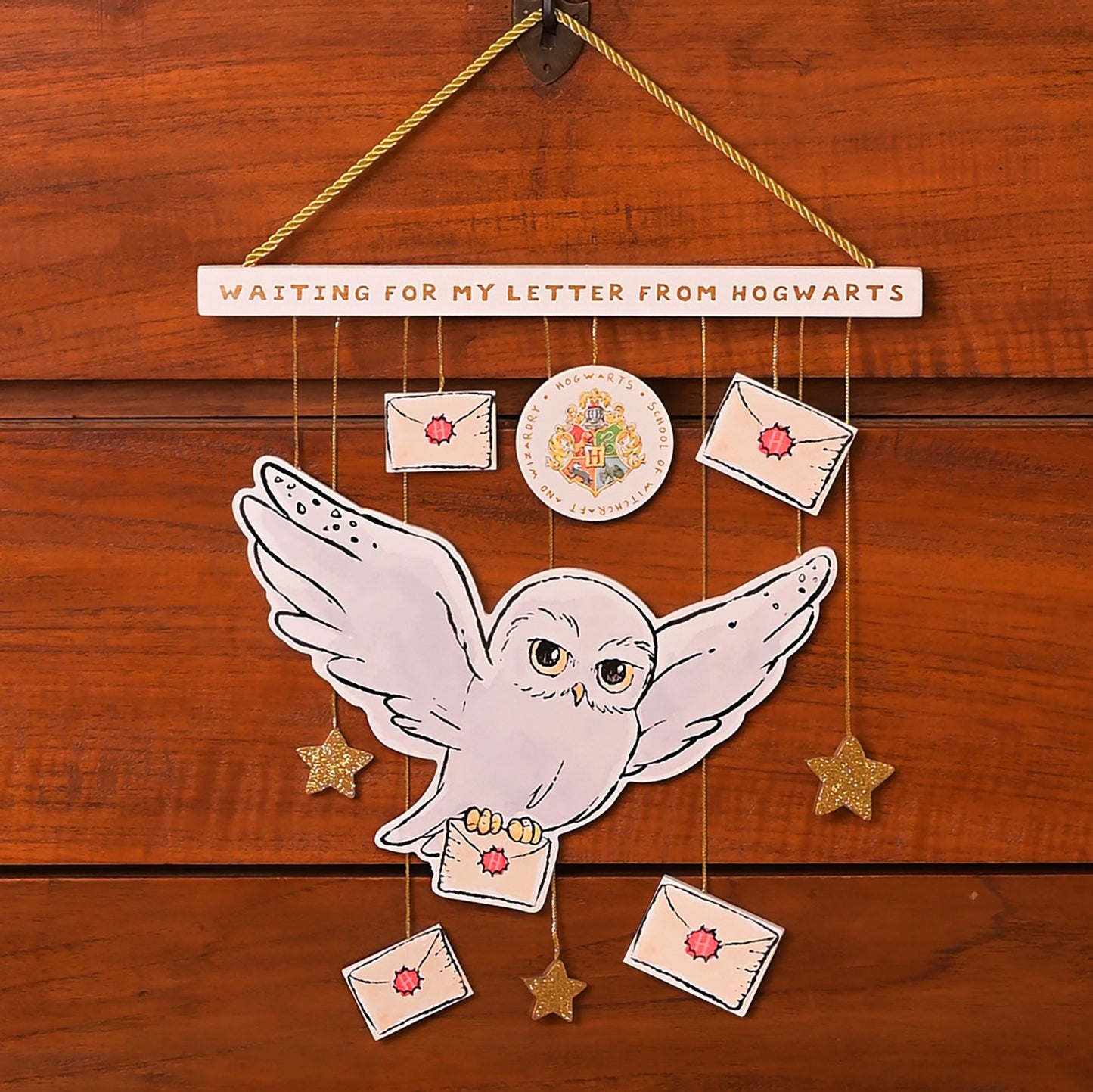 Harry Potter Charms Hedwig Plaque