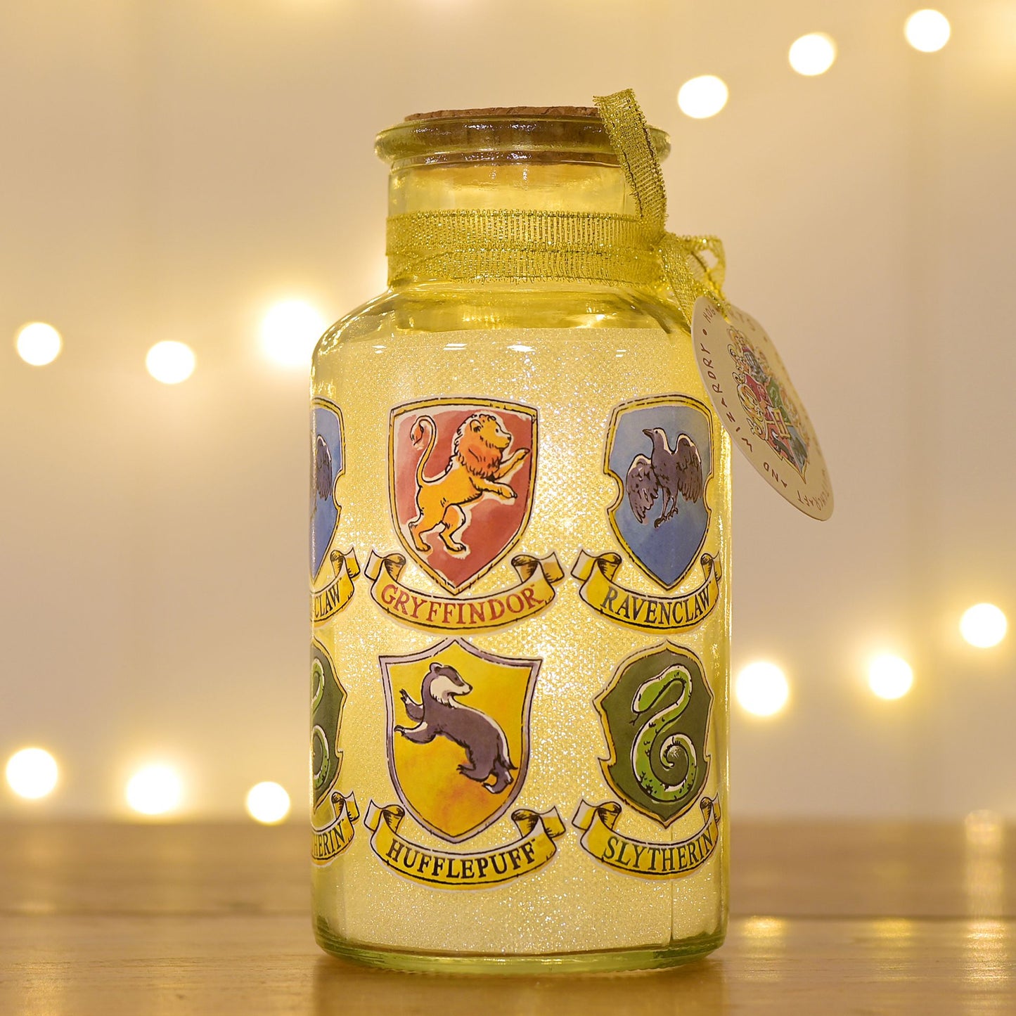Harry Potter Charms House Crests Light-Up Jar