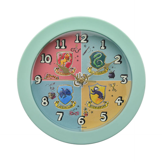 Harry Potter House Crests Wall Clock - 23.5 x 23.5 x 5cm