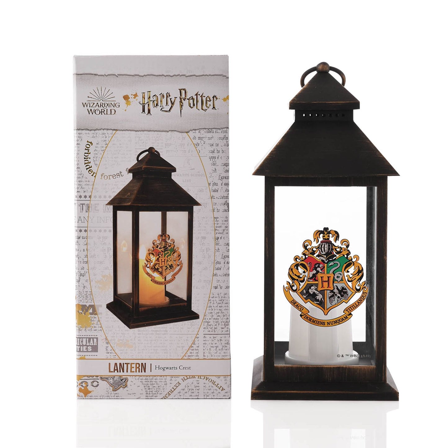 Harry Potter Hogwarts Crest Lantern - 35 x 13 x 13cm