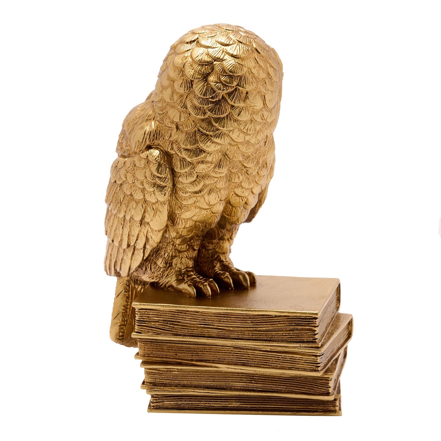 Harry Potter Hedwig Figurine Gold - 20 x 13 x 9cm