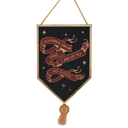 Harry Potter Alumni I Solemnly Swear Wall Pendent