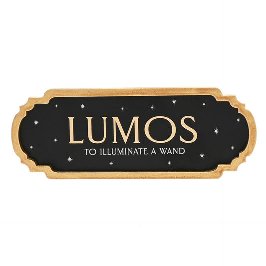 Harry Potter Alumni Lumos Spell Sign