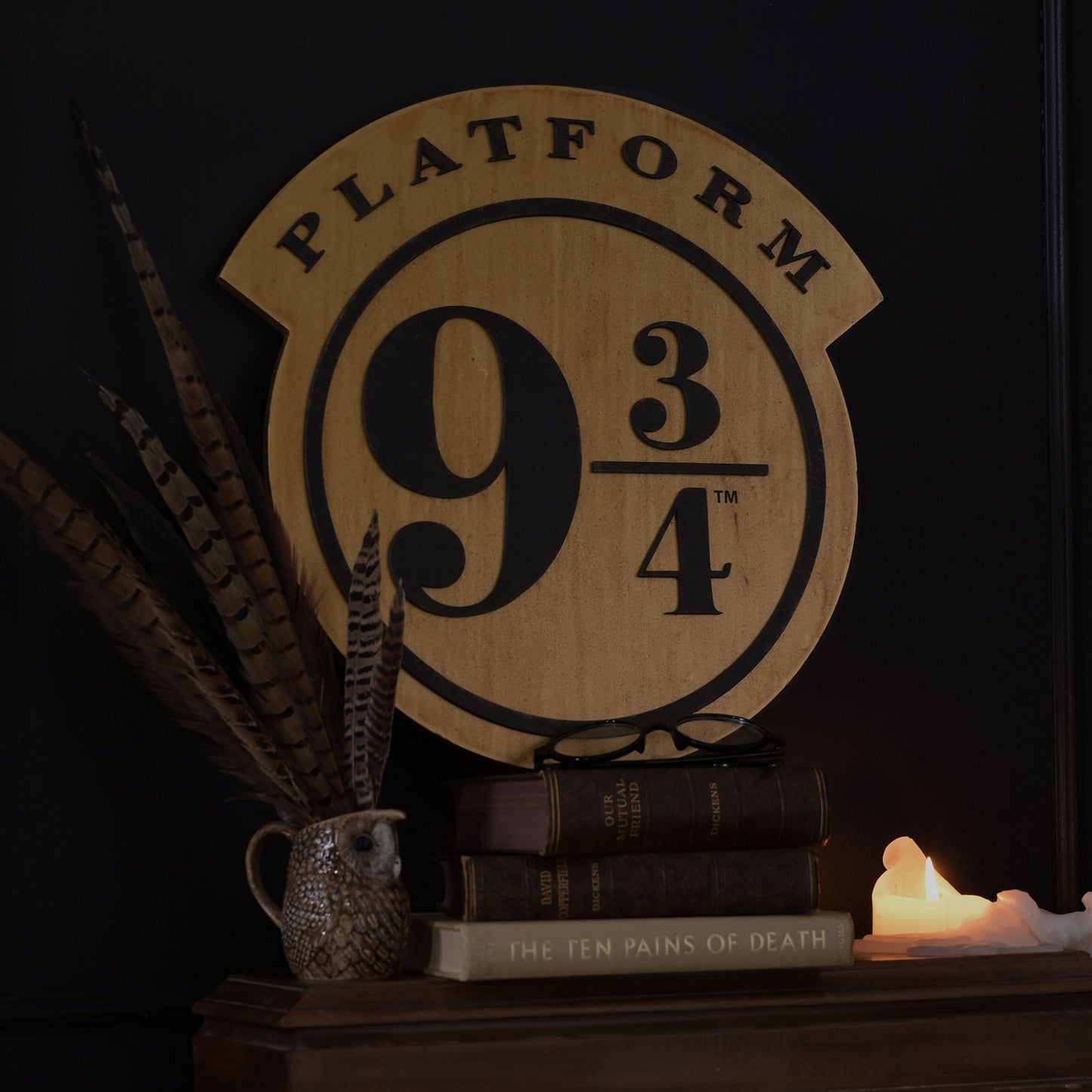 Harry Potter Platform 9 3/4 Sign - 40 x 40 x 2cm