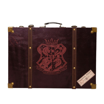 Harry Potter Suitcase Set of 2 - PU Leather - Blue and Burgundy