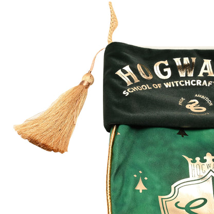Harry Potter Slytherin Christmas Stocking - 56 x 35 x 3.5cm