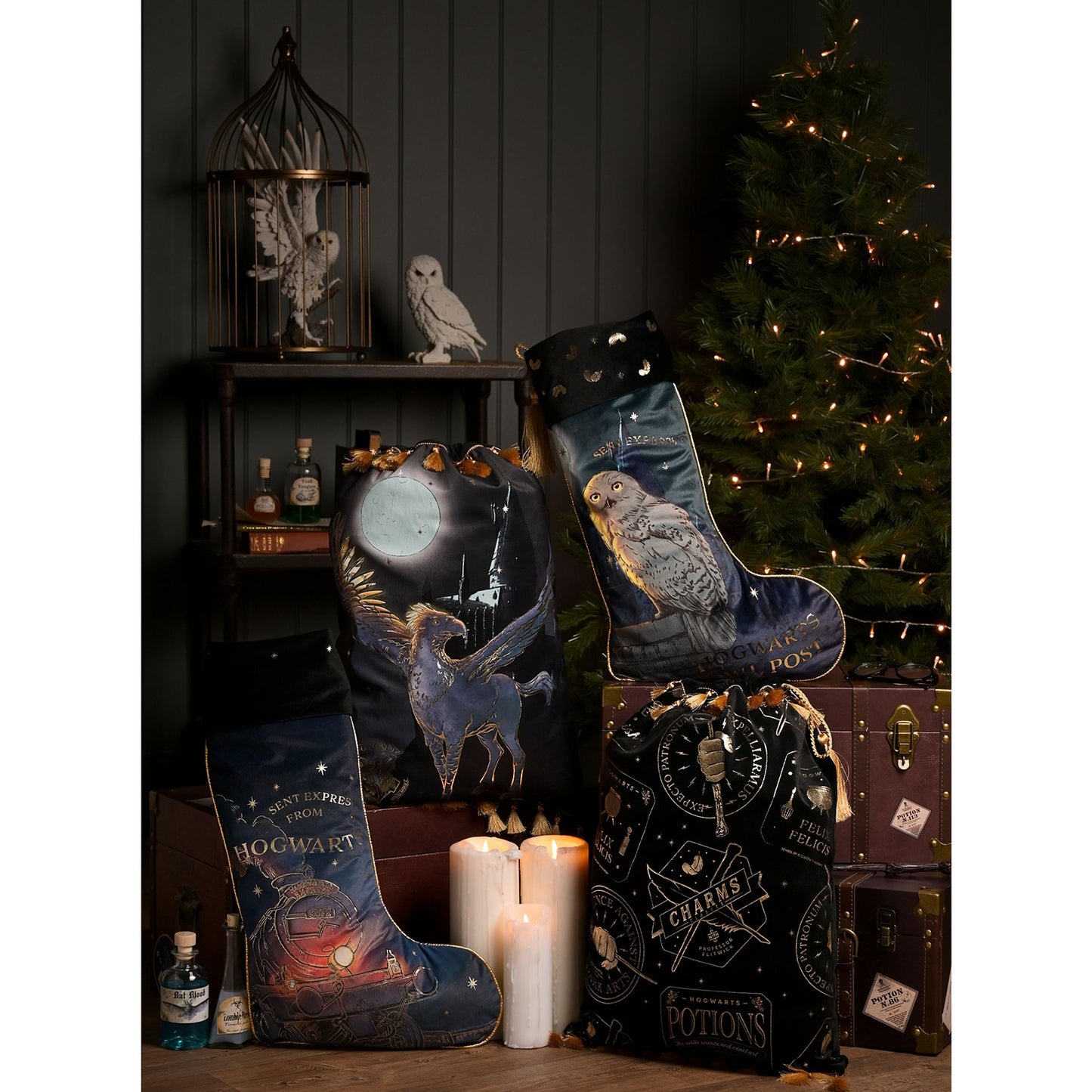 Harry Potter Hogwarts Express Christmas Stocking - 53 x 4 x 35.5cm