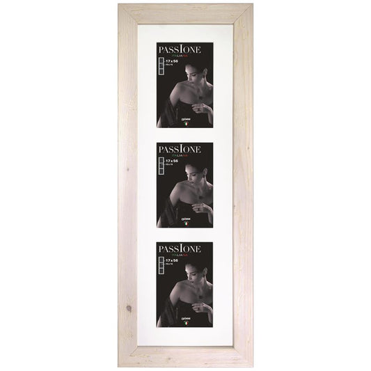 Dorr Driftwood White 6x4 Triple Photo Frame