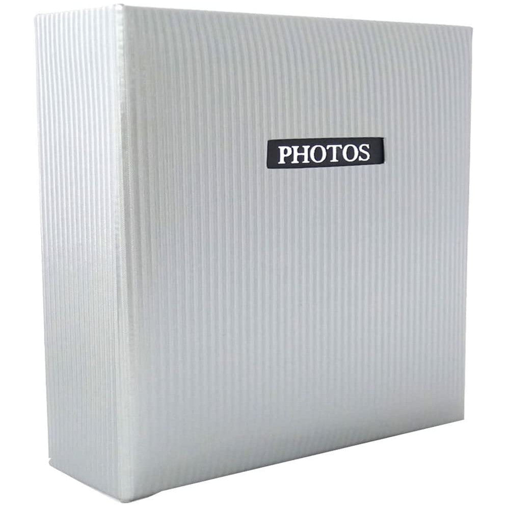 Elegance White 6x4 Slip-In Photo Album - 200 Photos