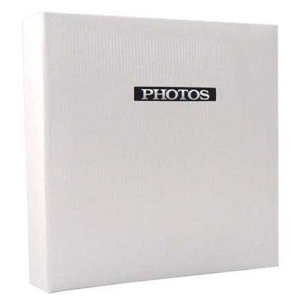Elegance White Traditional Photo Album - 12.5x11.5" - 50 Sides