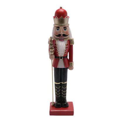 Festive Nutcracker Soldier Decoration 37cm Red