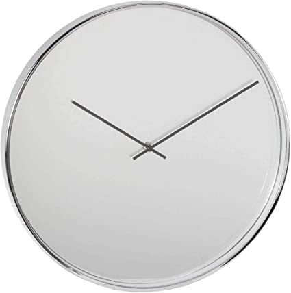 William Widdop Metal Wall Clock Mirror Dial 40cm