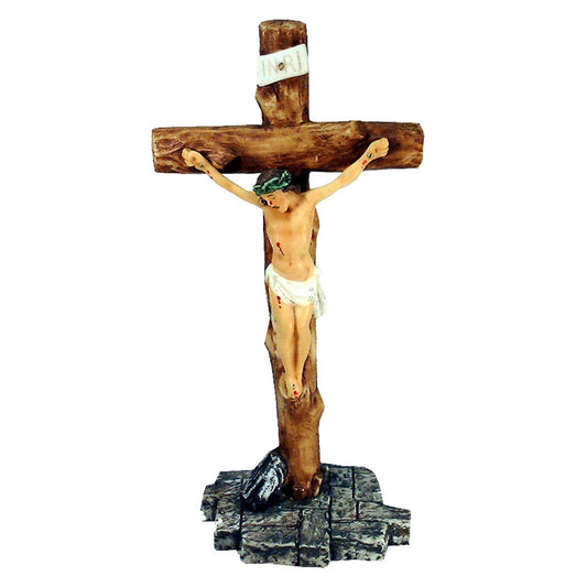 Juliana Gifts Religious Figurine Ceramic Crucifix - Jesus on a Cross