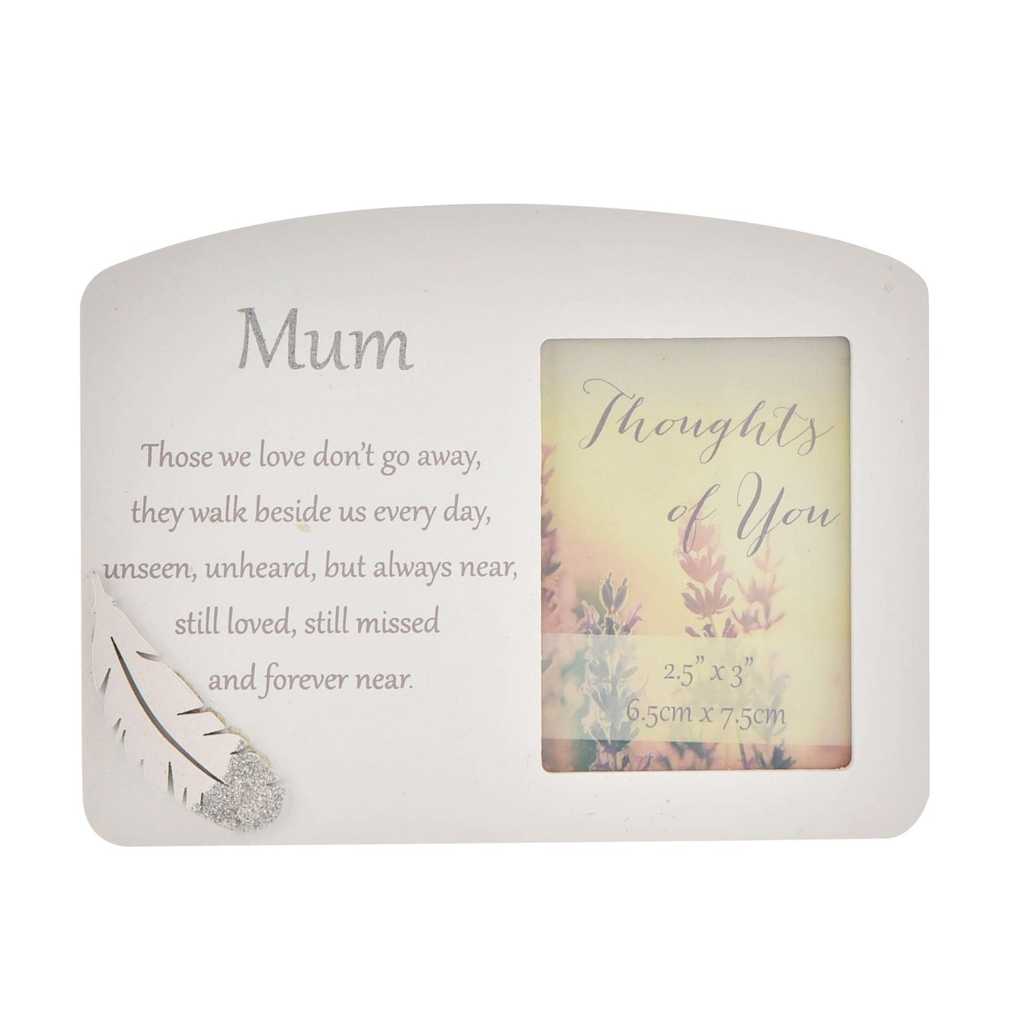 Thoughts of You Memorial Photo Frame - 3x2.5 Inch Photo - Mum