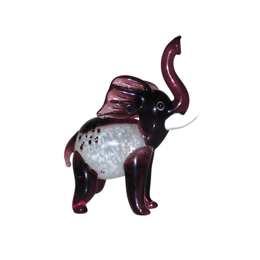 Sophia Objets D'Art Miniature Glass Elephant Ornament Boxed