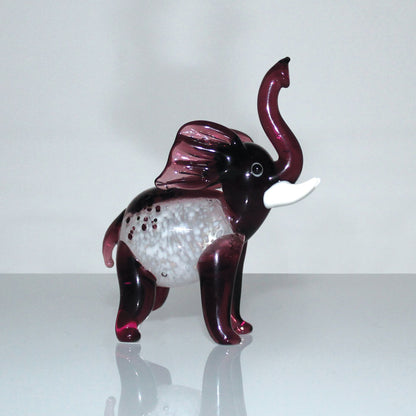 Sophia Objets D'Art Miniature Glass Elephant Ornament Boxed