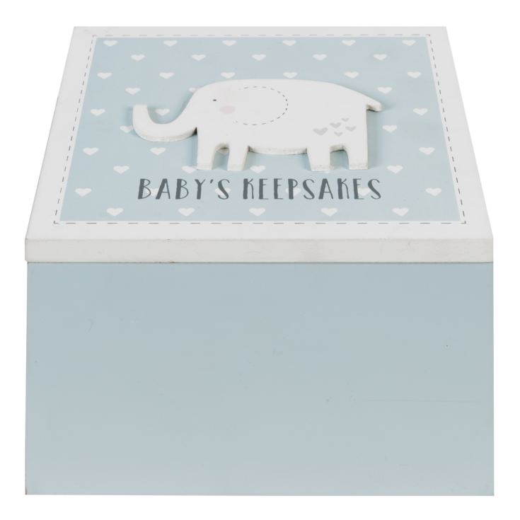 Petit Cheri Blue Baby's Keepsake Box