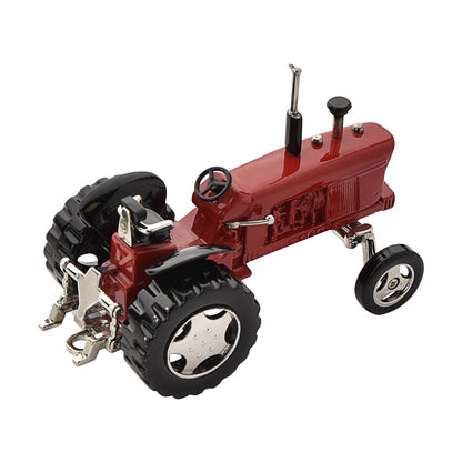 William Widdop Metal Miniature Clock - Red Tractor