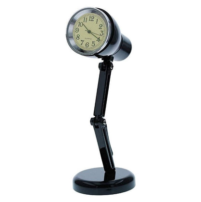 William Widdop Metal Miniature Clock - Desk Lamp