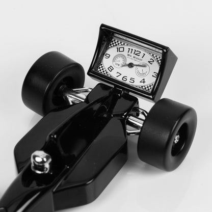 William Widdop Metal Miniature Clock - Racing Car