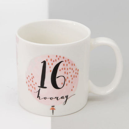 Luxe Ceramic Female Birthday Cups 16