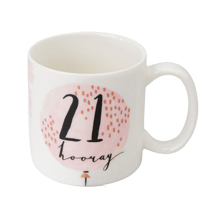 Luxe Ceramic Female Birthday Cups 21
