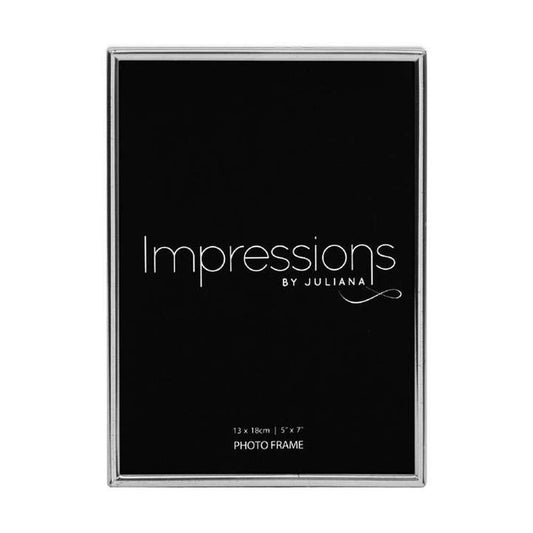 Impressions by Juliana | Silver Plated 7x5 Inch Photo Frame