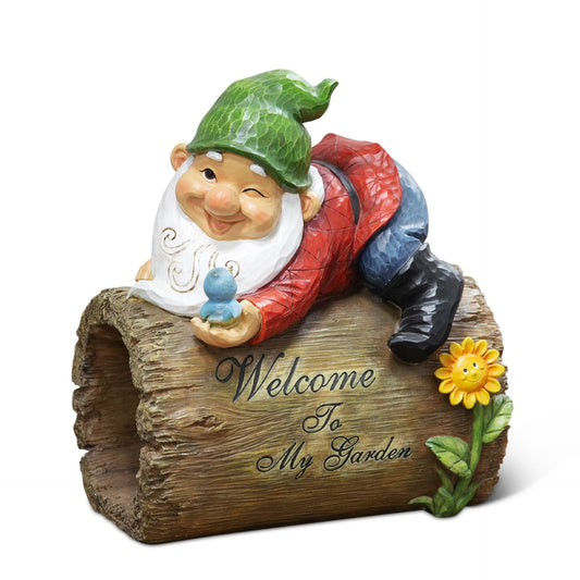 Country Living Garden Gnome Sign | Welcome to My Garden